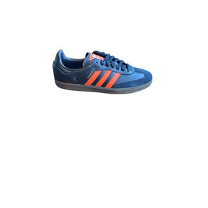 Men's Adidas Samba OG Black Orange Sneakers Size 11